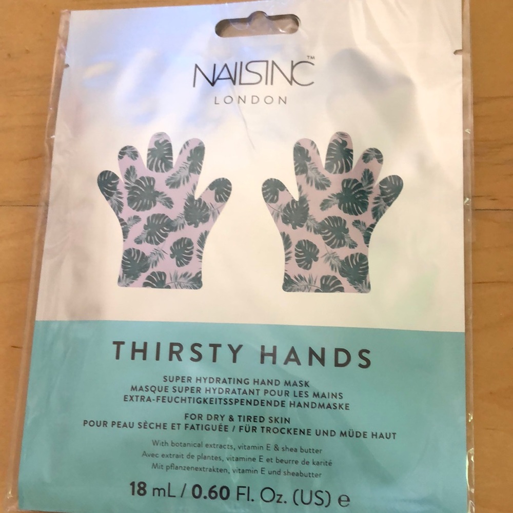 Nailsinc Thirsty Hands Super Hydrating Hand Mask